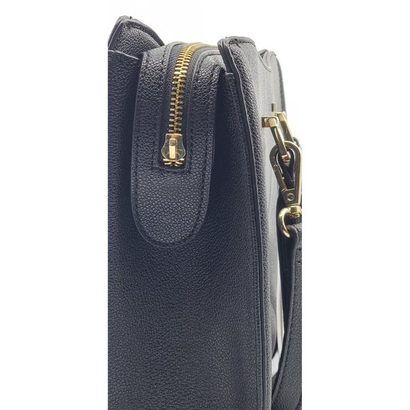 NWD Nine West Black Shayden Jet Set Satchel $57.77 - Picture 5 of 6